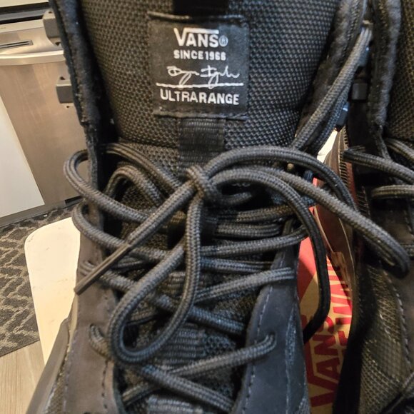 Vans UltraRange Hiking Hi MTE Gore-Tex x Bryan Iguchi BLACK SIZE 9 BOOTS NEW - Picture 5 of 10